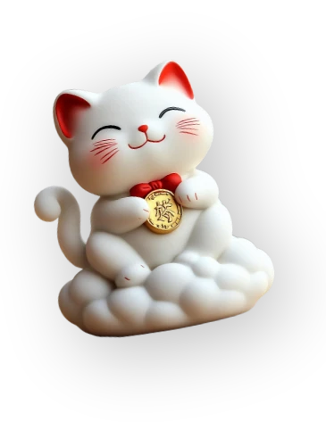 Gato mascota de La Idea Agencia Creativa